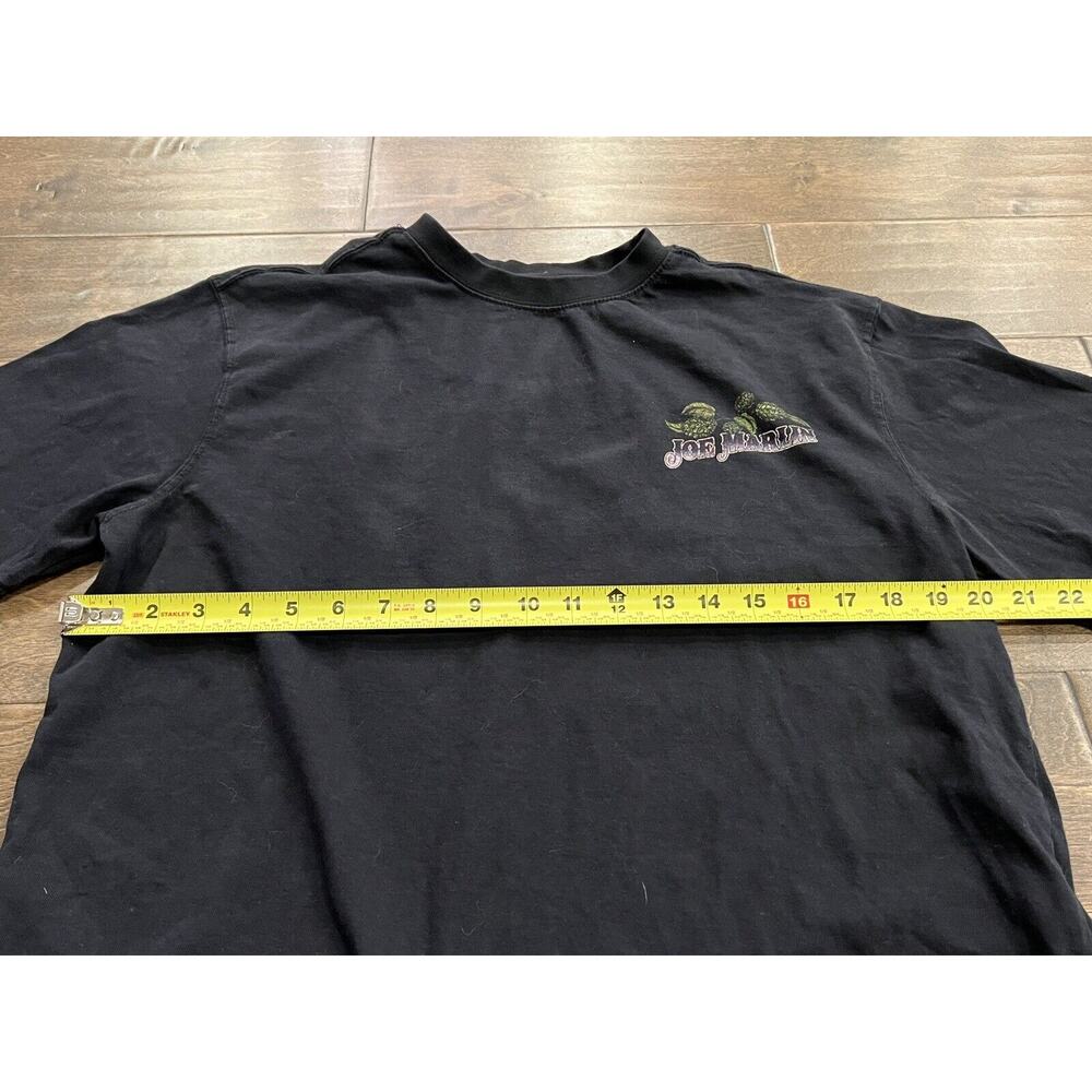 Joe Marlin Mens Black Brews Blues BBQS Short Sleeve T-shirt Size M MEDIUM - Picture 8 of 9